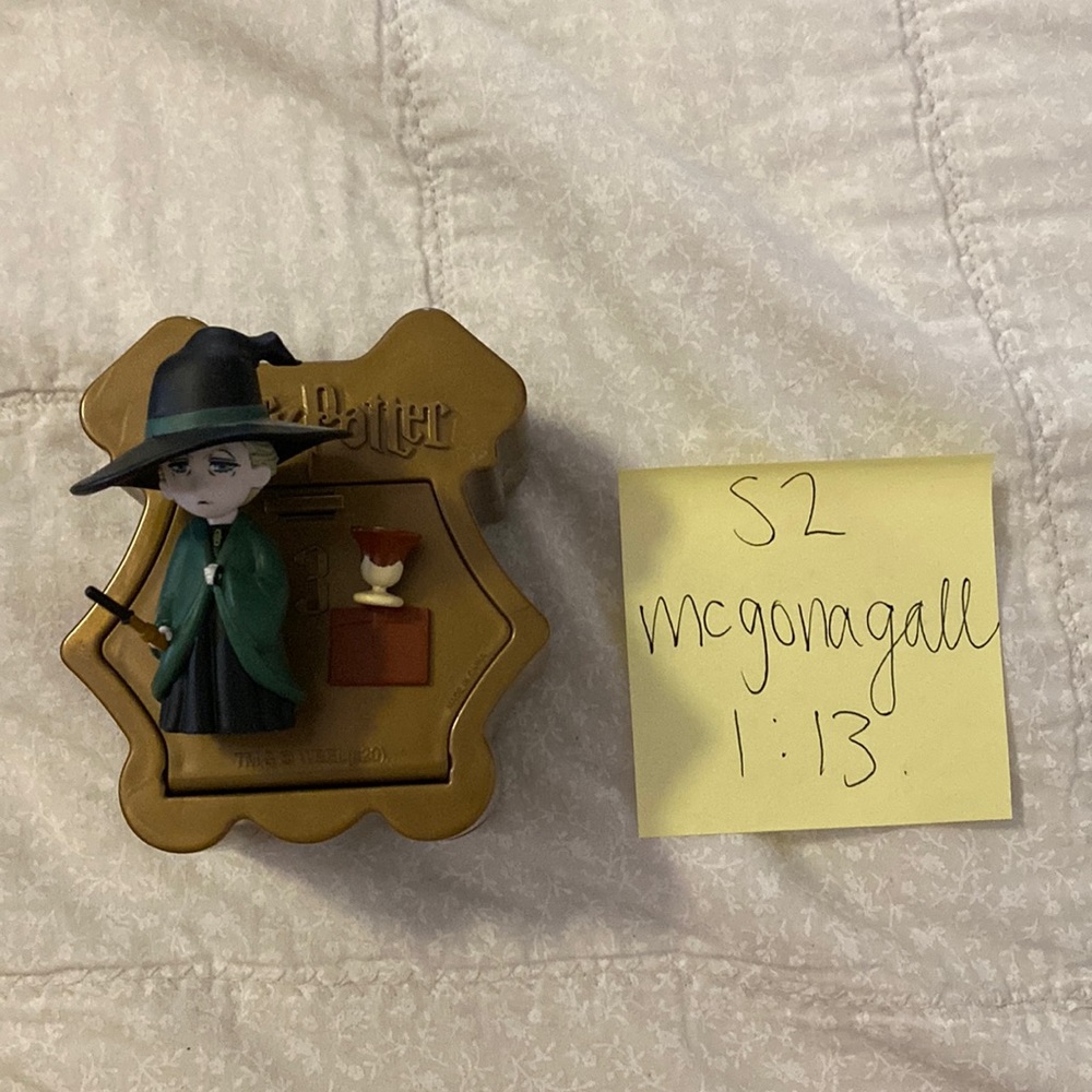 MCGONAGALL Series 2 magical capsule 1:13 rarity